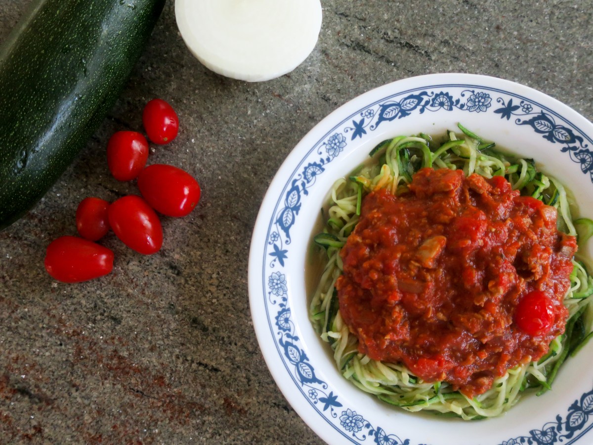 Zucchini Noodle (Zoodle)&nbsp;Spaghetti
