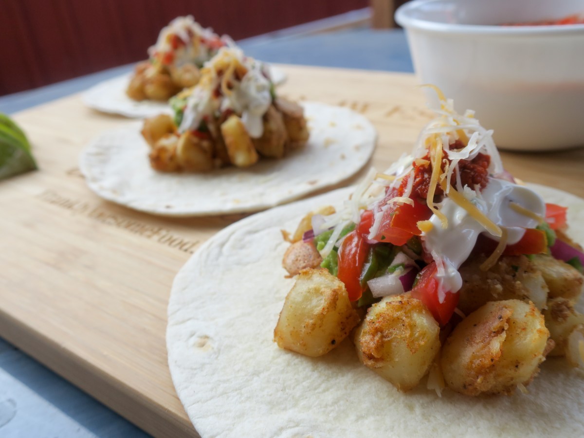 Crispy Potato Tacos